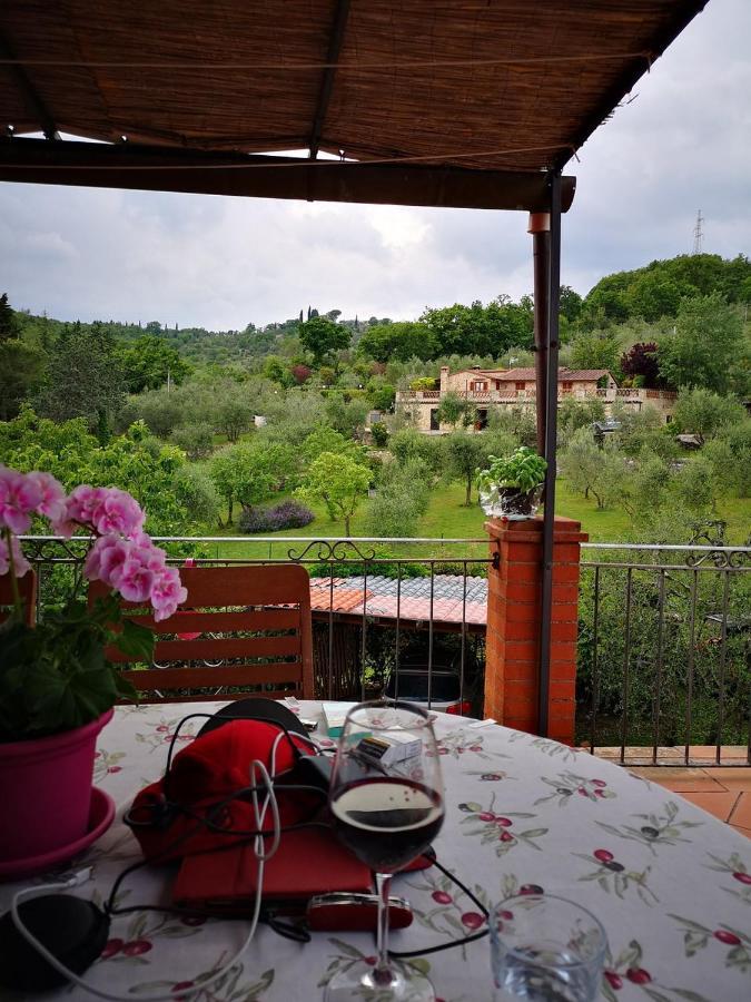 "La Casa Di Maria Luce" Con Terrazza Panoramica Apartment Gaiole in Chianti Exterior photo