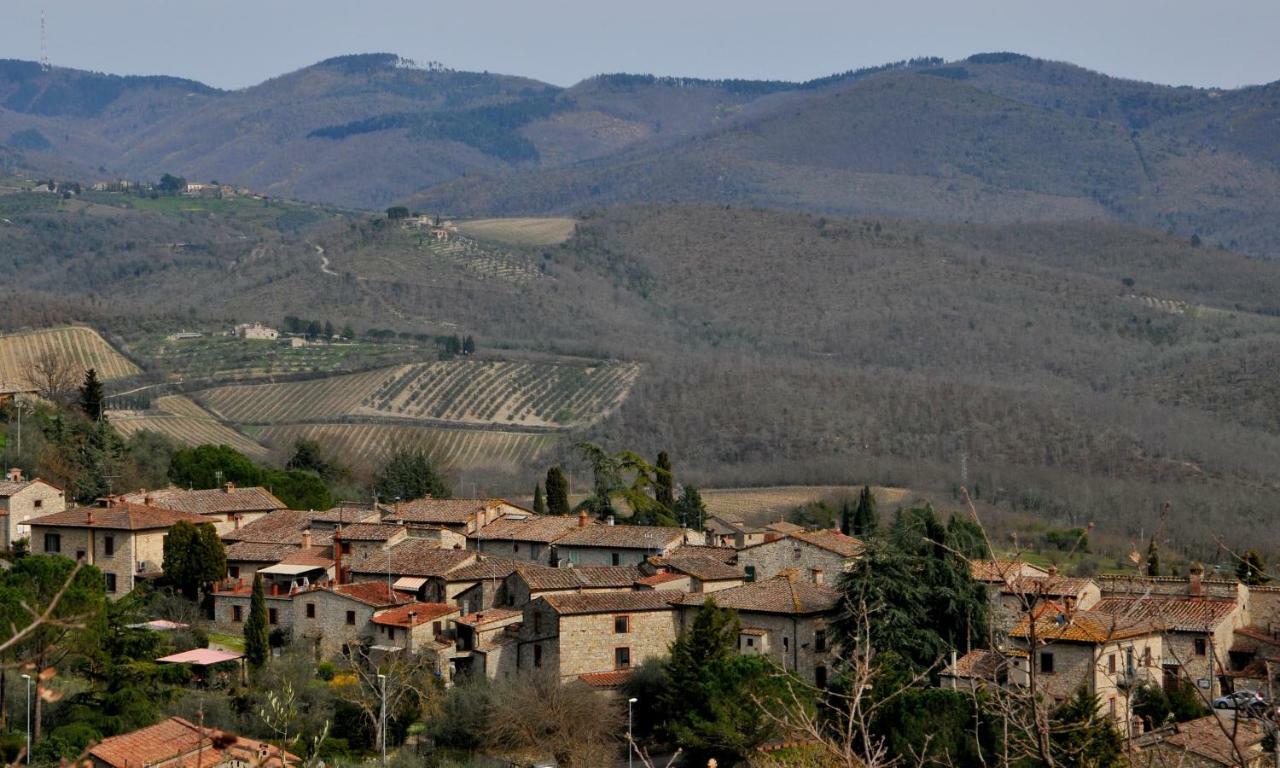 "La Casa Di Maria Luce" Con Terrazza Panoramica Apartment Gaiole in Chianti Exterior photo